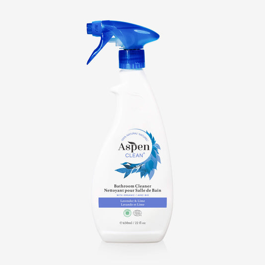 AspenClean Natural Bathroom Cleaner - Organic Natural Green