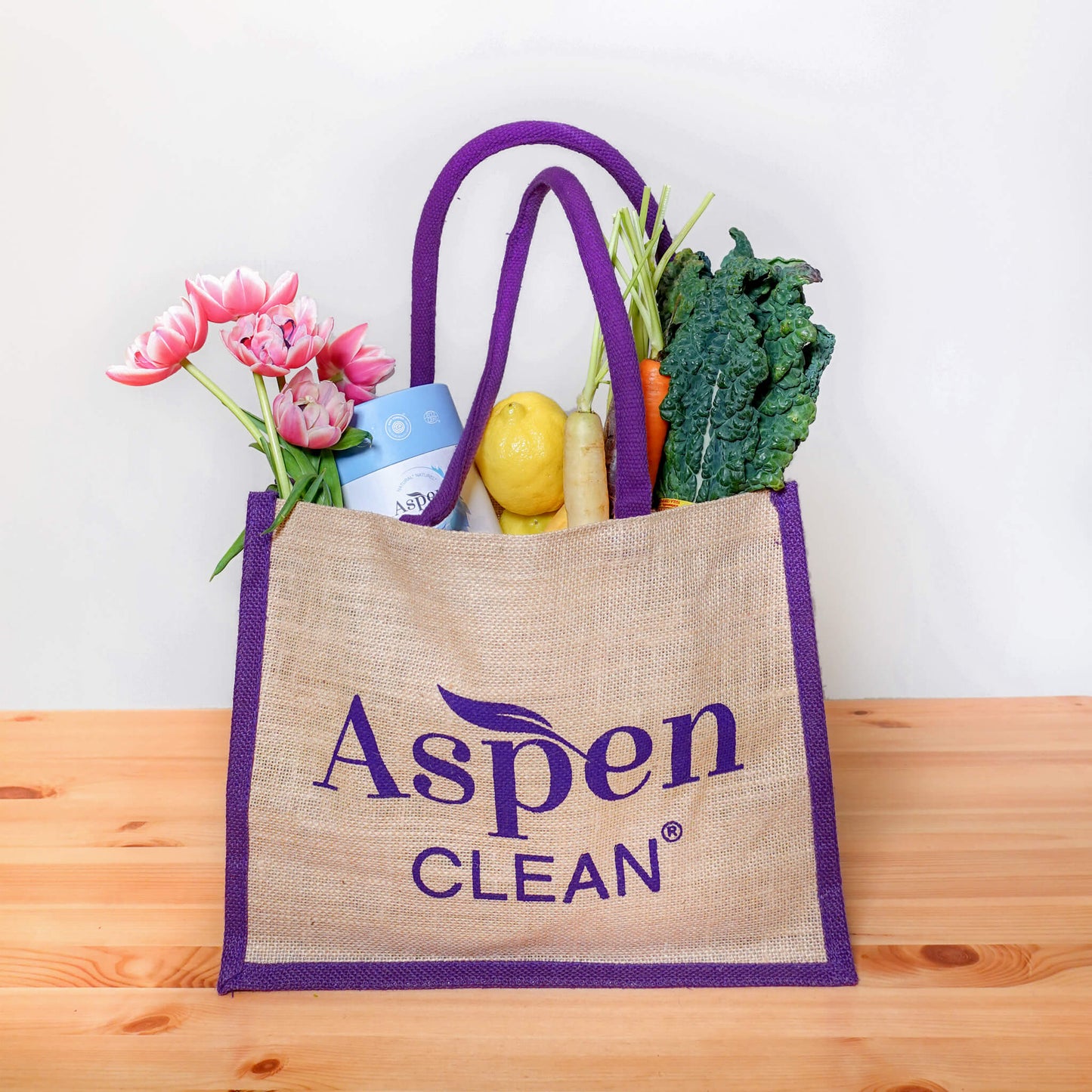 Eco Jute Bag AspenClean