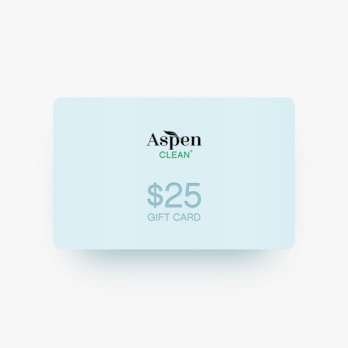 AspenClean e-gift card $25
