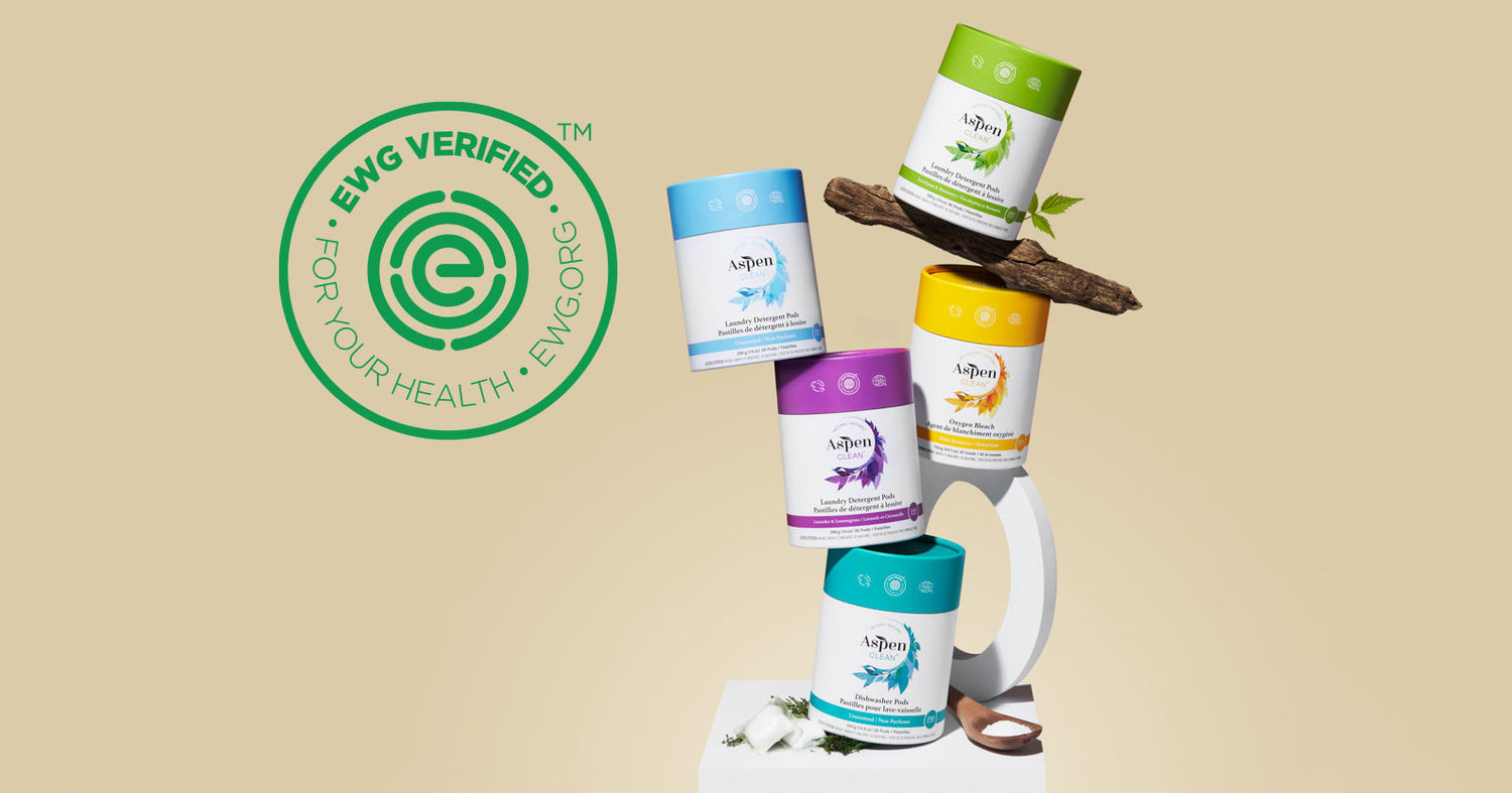 EWG VERIFIED for Cleaning Products & Detergent AspenClean