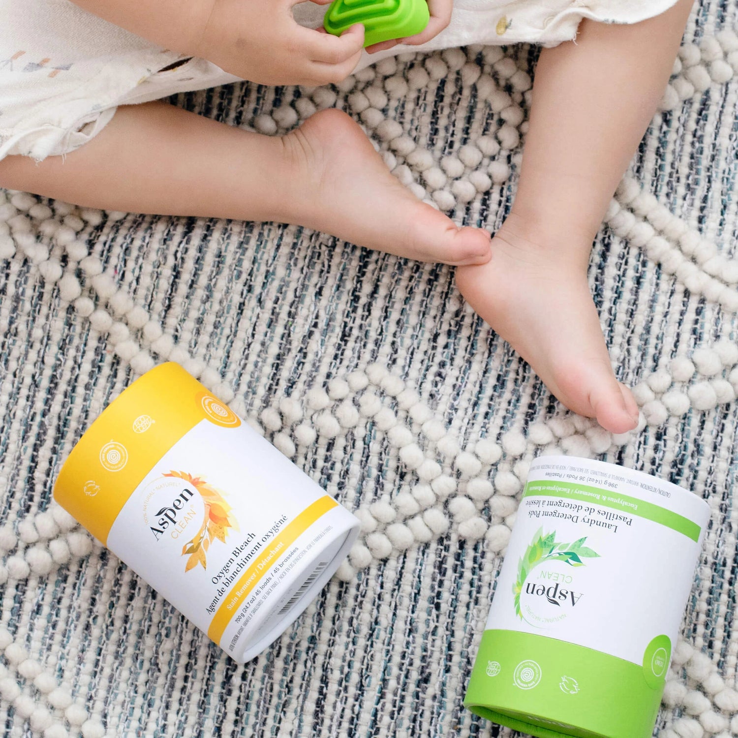Baby safe cleaners and detergents