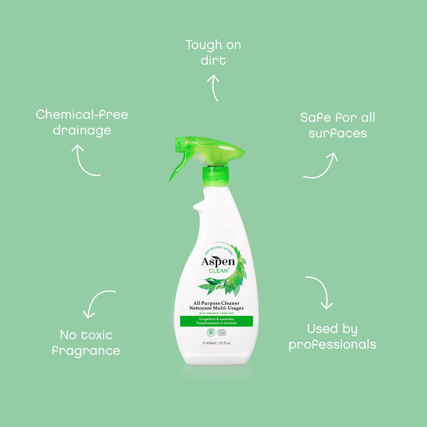 Eco AllPurpose Cleaner Natural & Green AspenClean