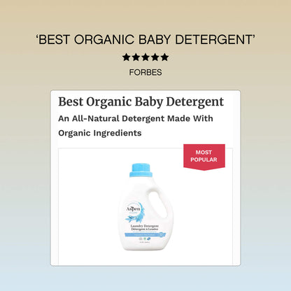Aspenclean is the Best organic baby detergent rated by Forbes.