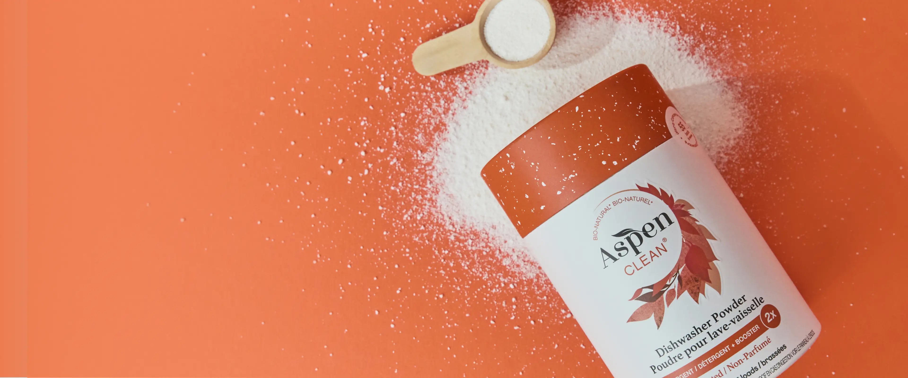 AspenClean new powder collection dergent + booster