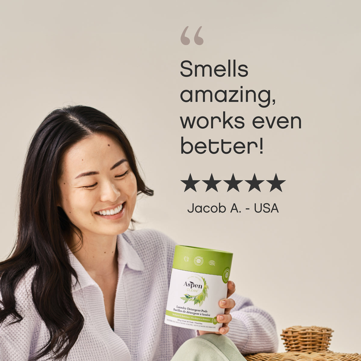 Aspen Clean Laundry Pods Eucalyptus & Rosemary reviews