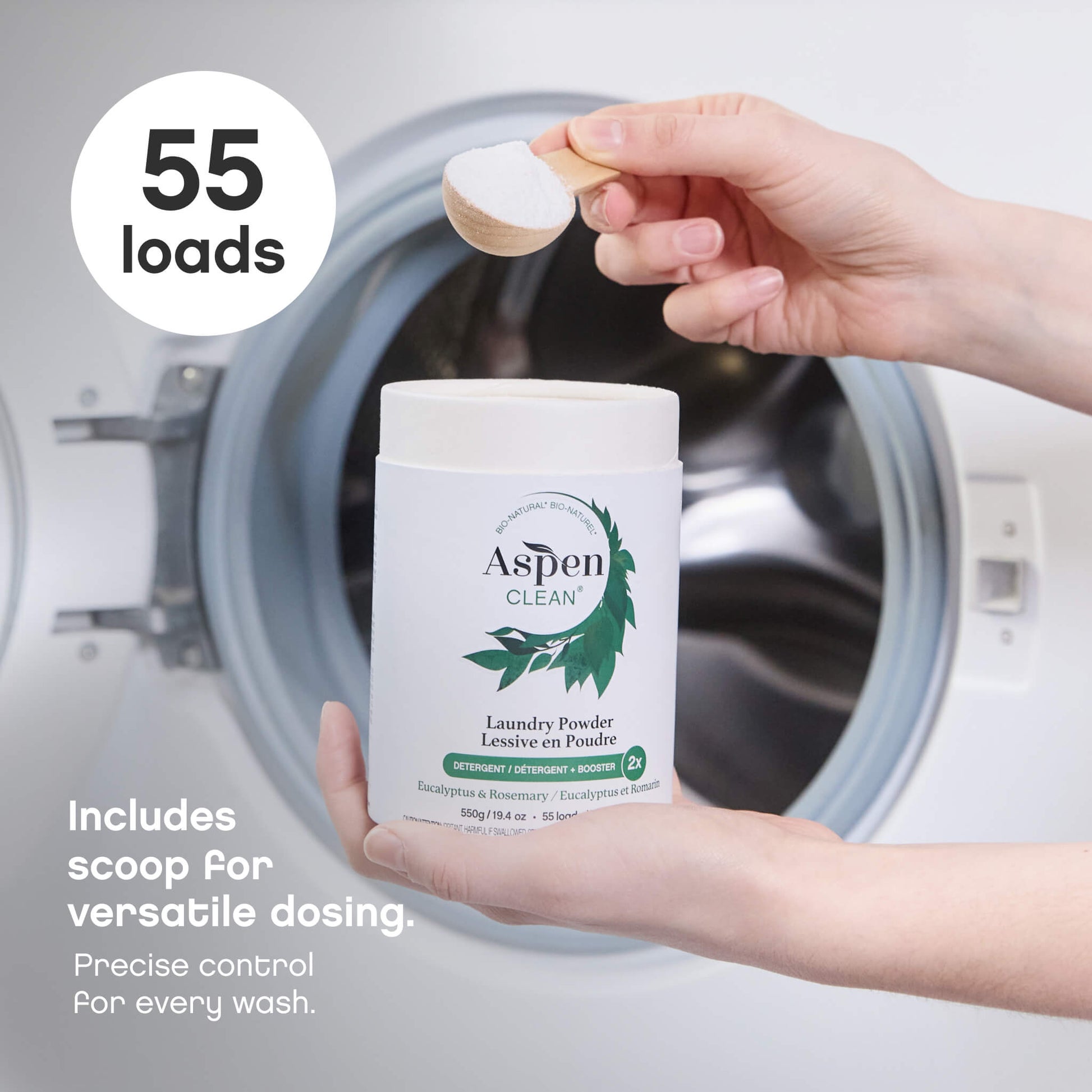 Eucalyptus laundry powder 55 loads