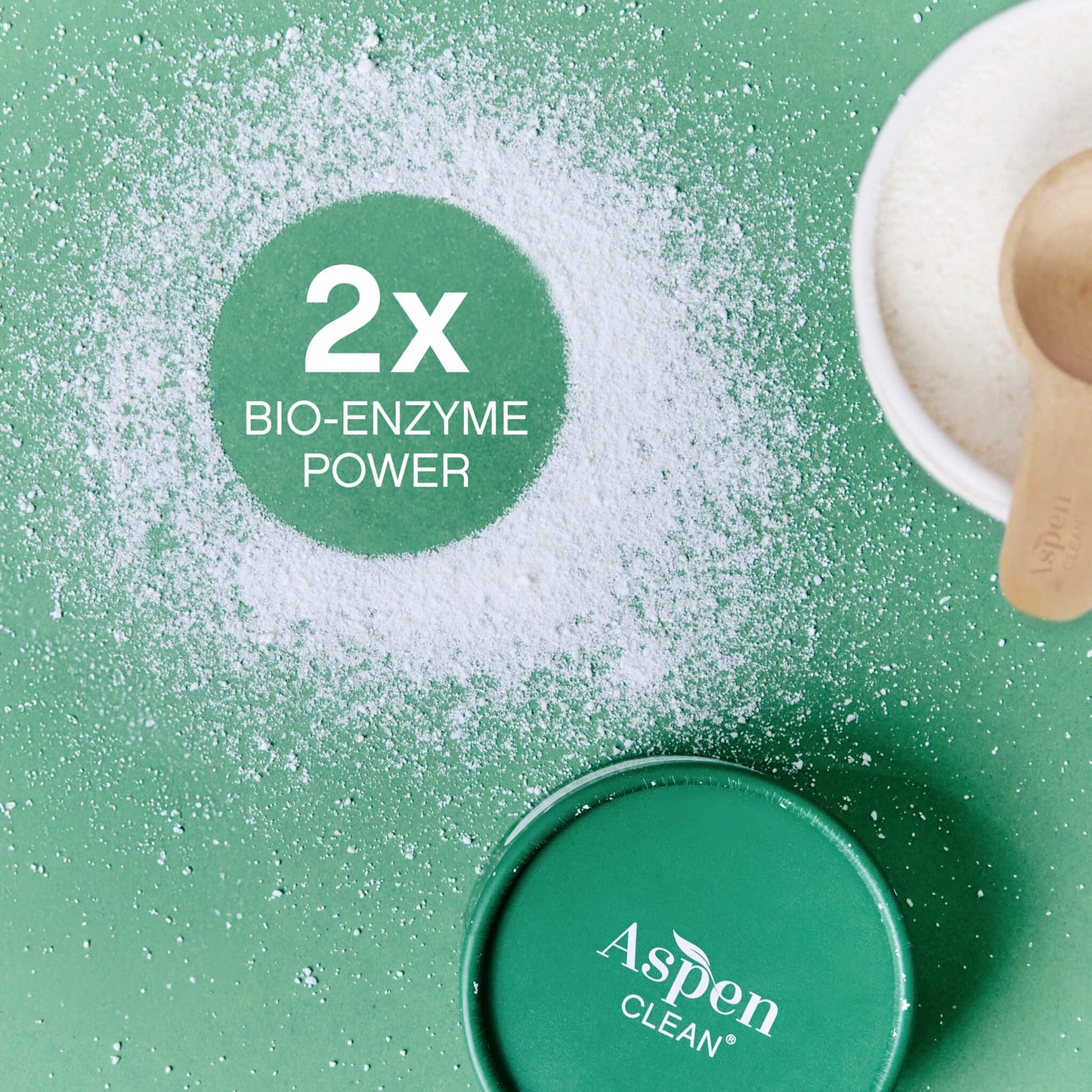 Eucalyptus laundry powder with 2x bio-enzyme power