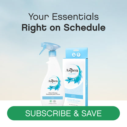 AspenClean glass cleaner SUBSCRIBE & SAVE