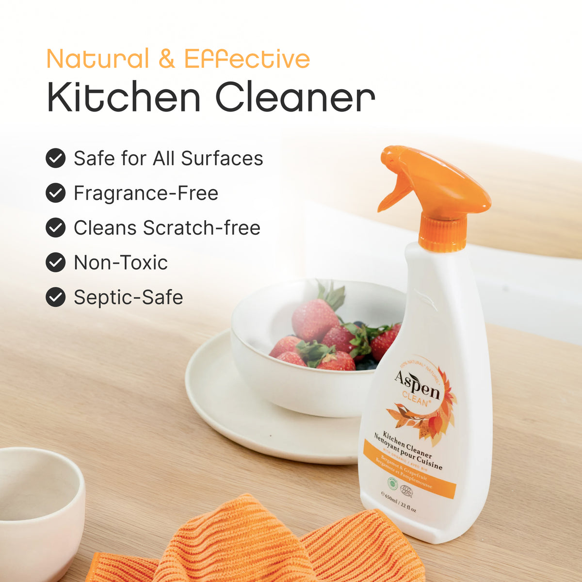 Kitchen Cleaner AspenClean features