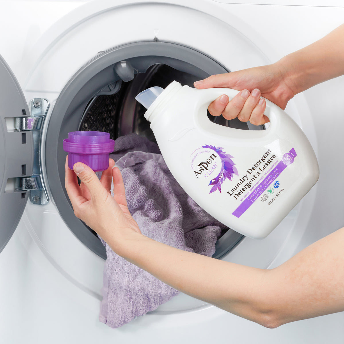 Laundry Detergent Lavender &  Lemongrass - usage