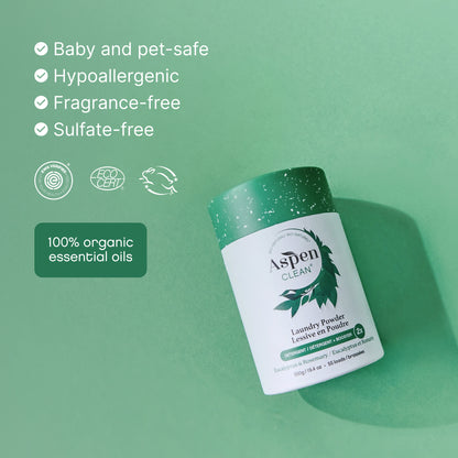 baby and pet safe Eucalyptus laundry powder