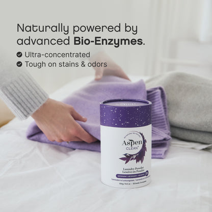 lavender natural laundry powder
