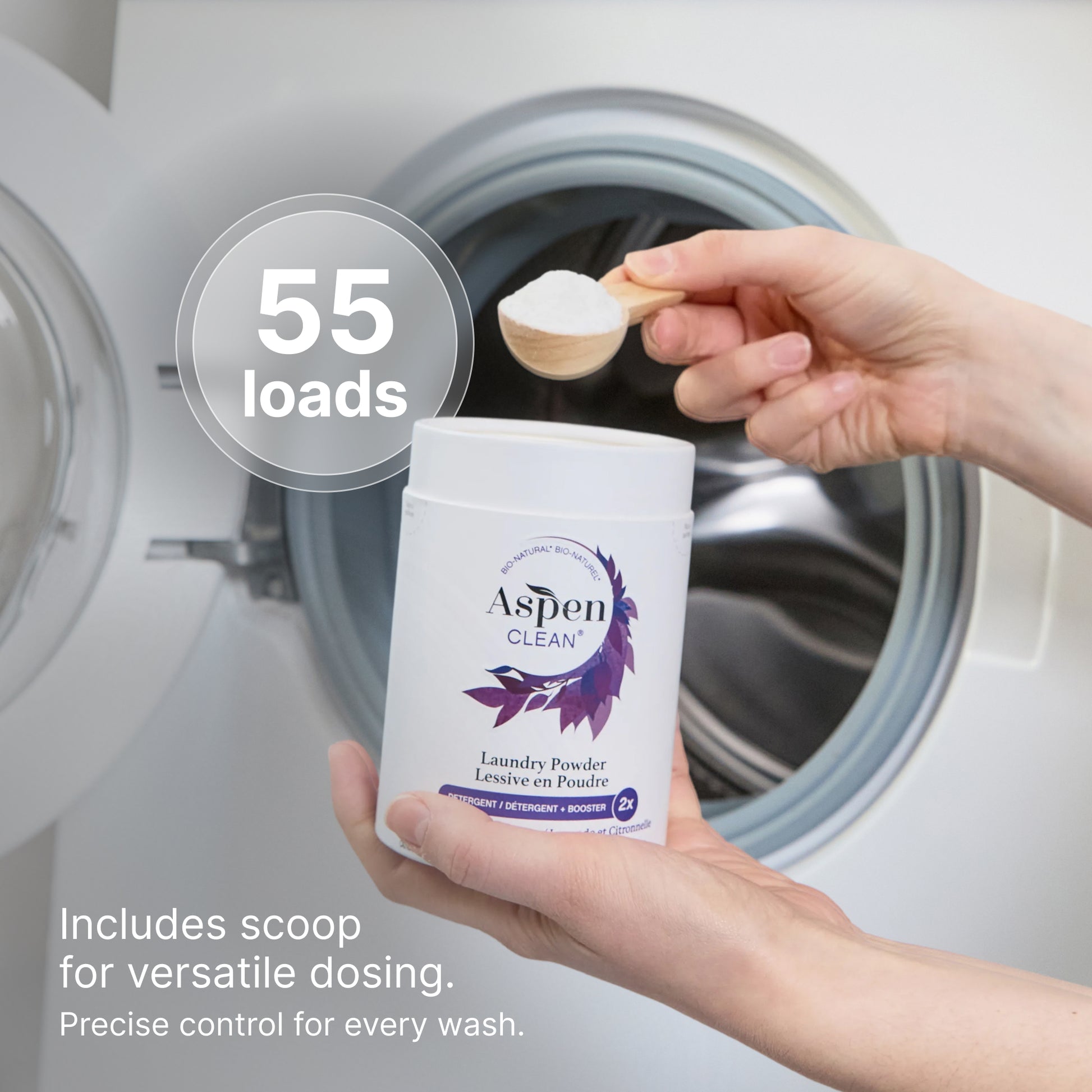 lavender laundry powder 55 loads