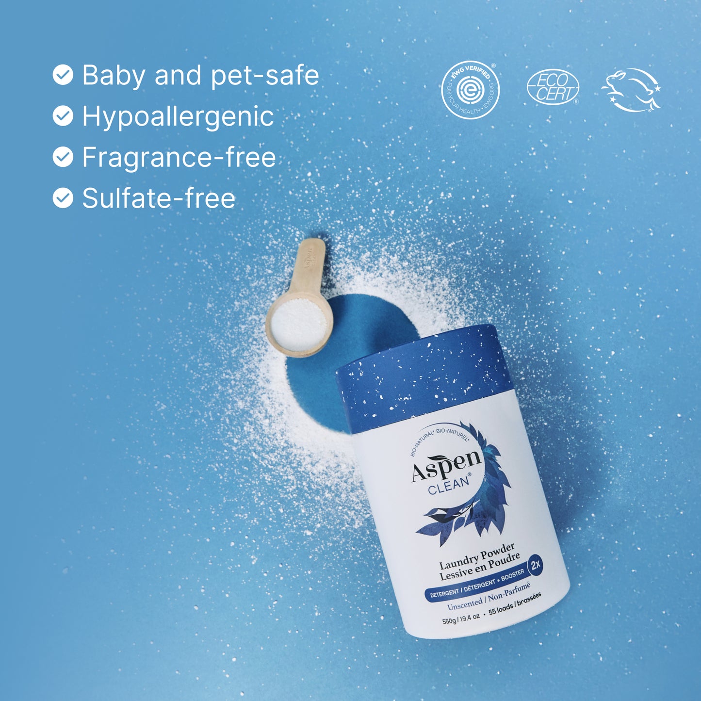 baby and pet safe unscented laundry powder