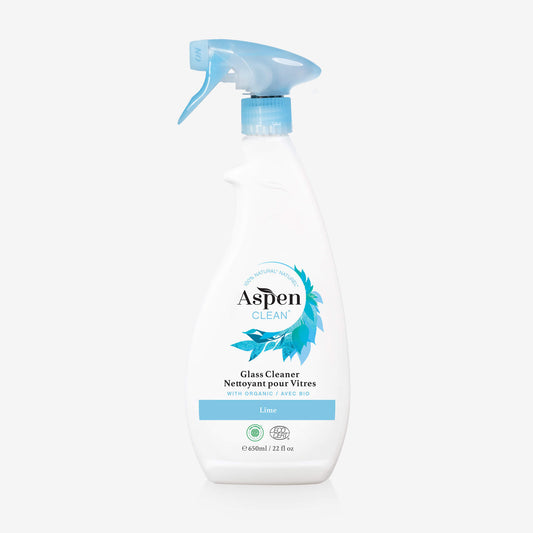 AspenClean Glass Cleaner - Organic Natural Green
