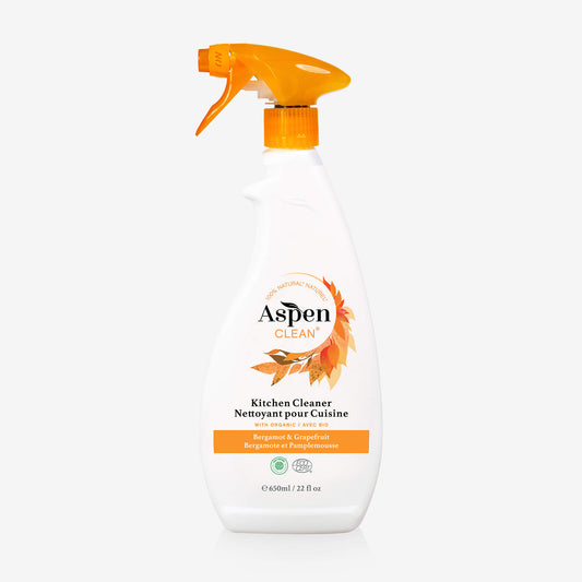 AspenClean Kitchen Cleaner - Organic Natural Green Countertop