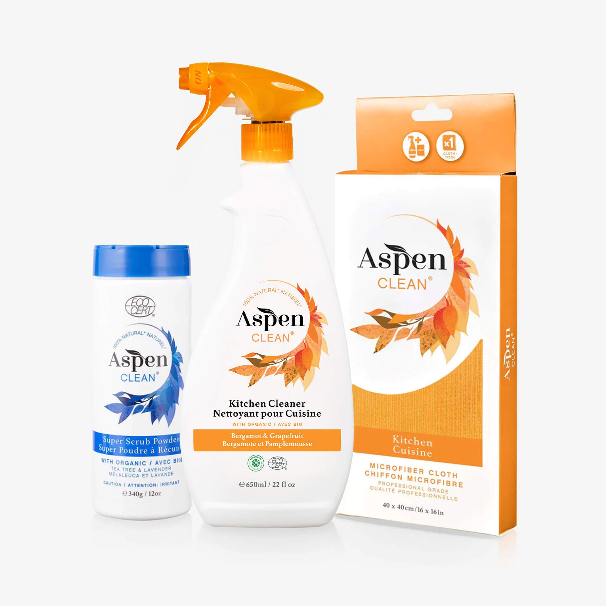 Natural Oven Cleaner Kit: Stove Top Cleaner - AspenClean