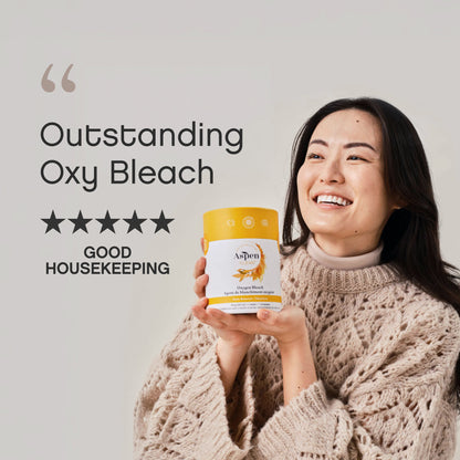 Aspenclean Oxygen Bleach is outstanding Oxy Bleach rated by Good Housekeeping.
