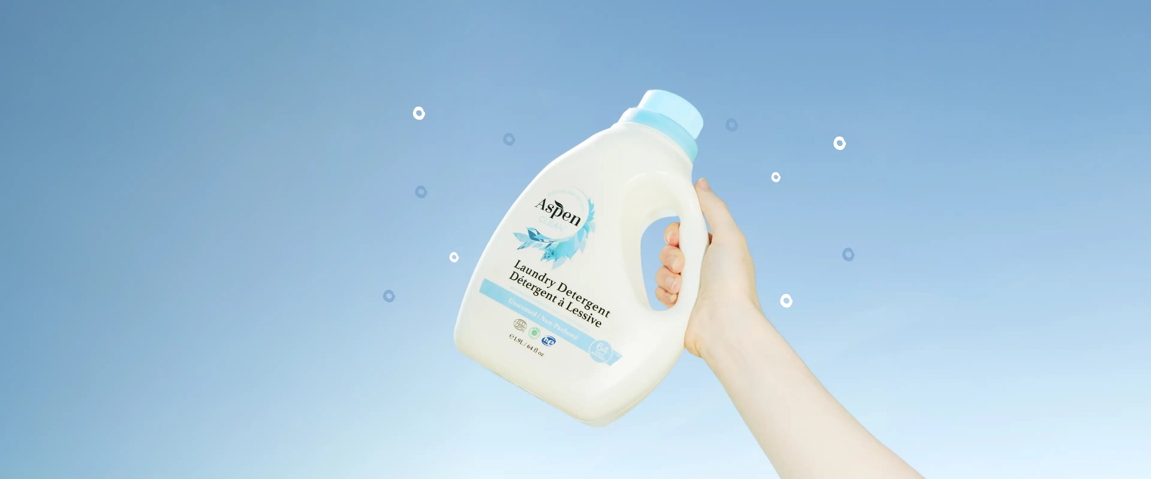 AspenClean Laundry Detergent Unscented