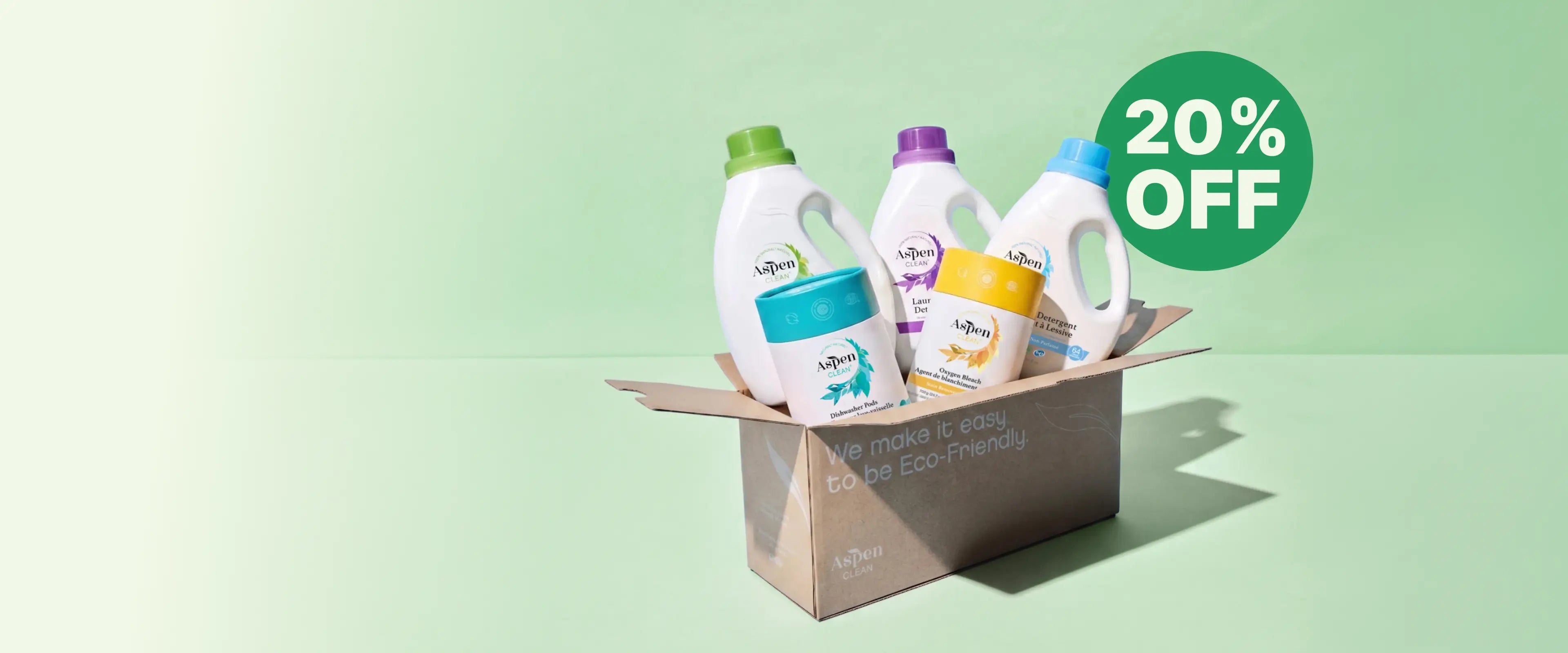 AspenClean Products promo