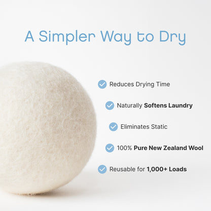 AspenClean Wool Dryer Balls features