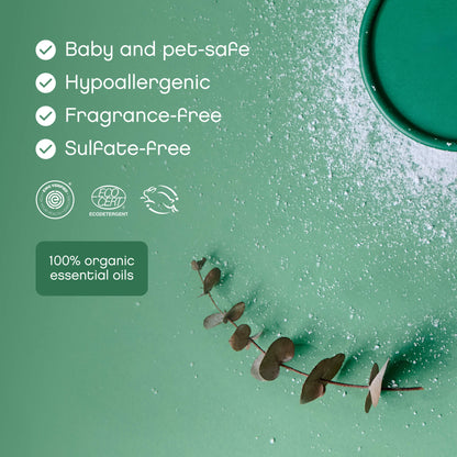 baby and pet safe Eucalyptus laundry powder