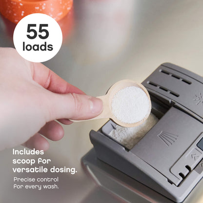 Dishwasher Powder include scoop  for versatile dosing 55 loads