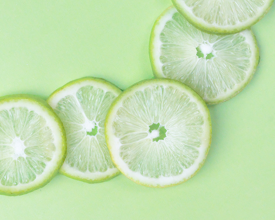 limes on counter