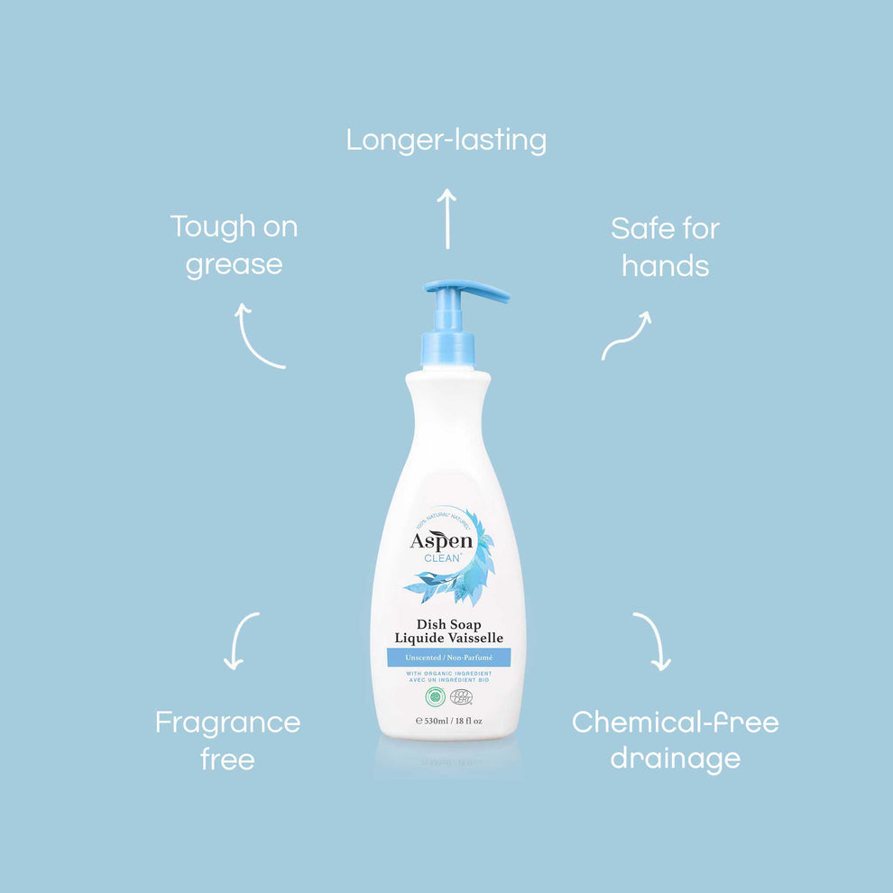 Best Natural Unscented Dish Soap Organic AspenClean