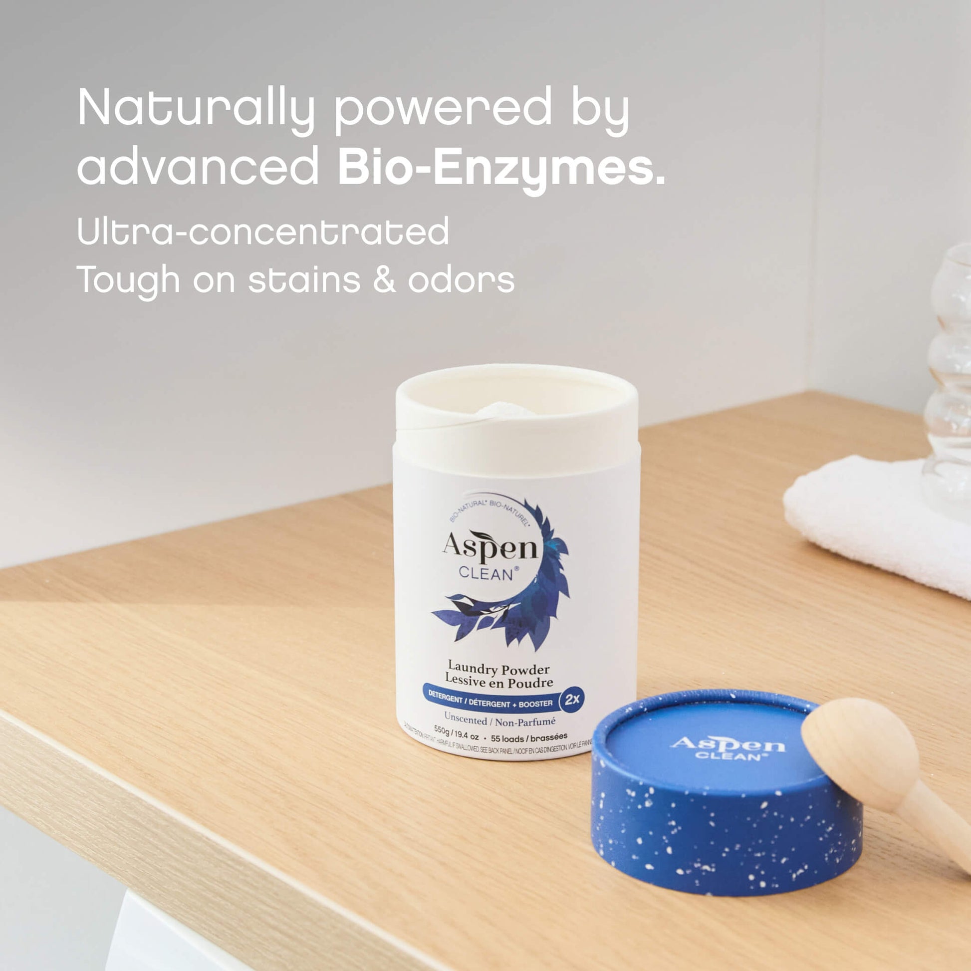 unscented natural laundry powder