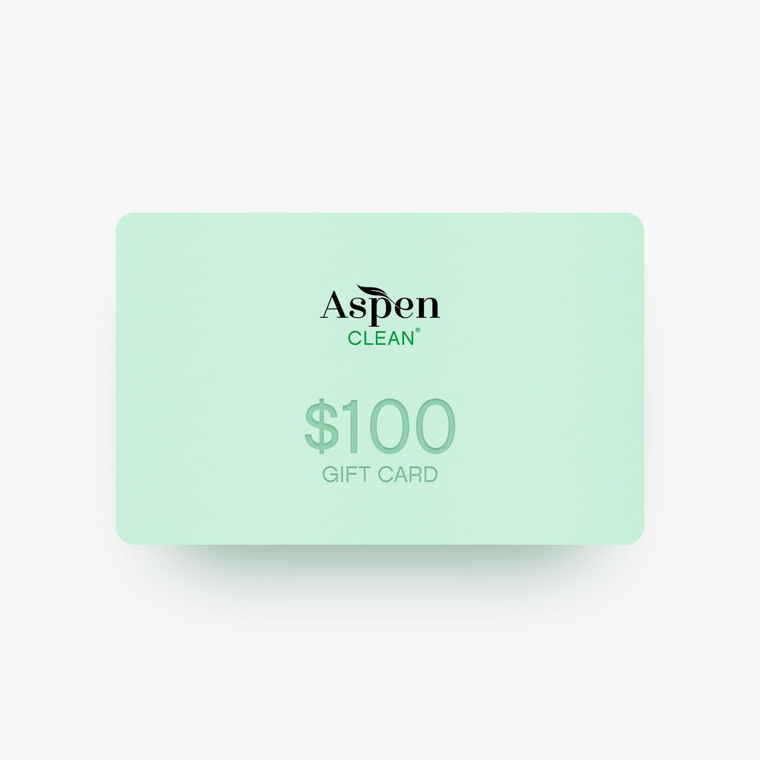 AspenClean e-gift card $100