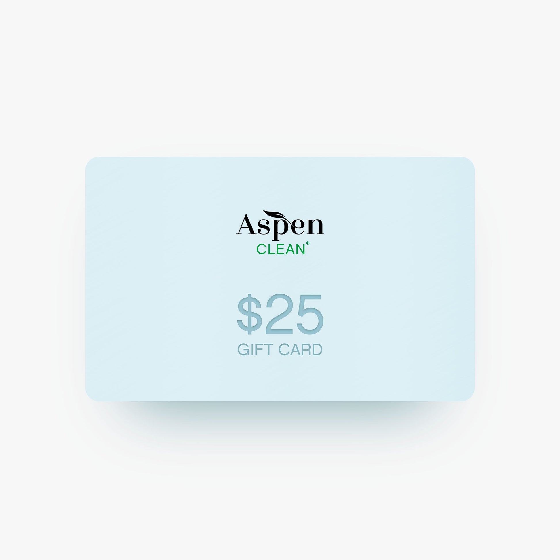 AspenClean e-gift card $25