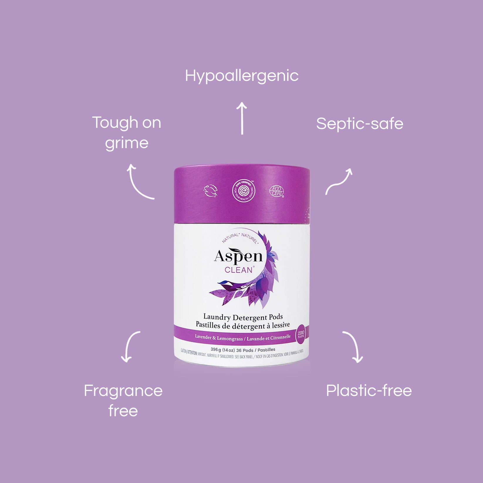 Best Lavender Laundry Pods Eco & Organic AspenClean