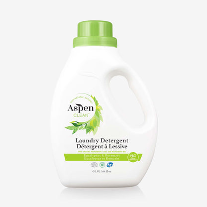 AspenClean Laundry Detergent Eucalyptus & Rosemary - Organic Natural Green