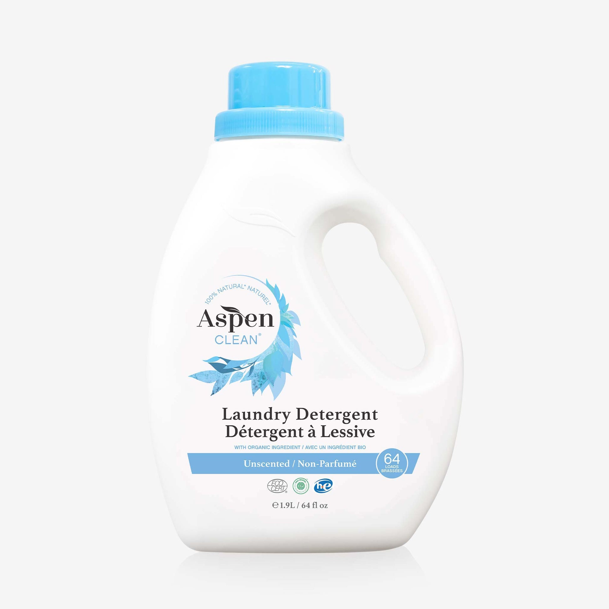 Best Laundry Detergent Unscented Natural Organic AspenClean  