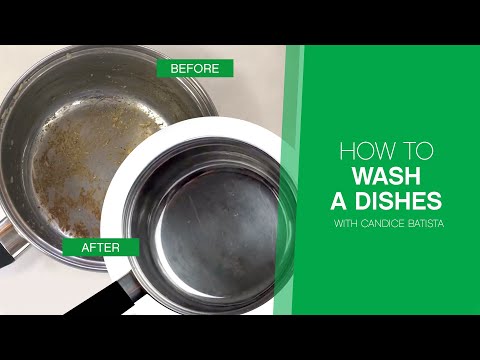How to wash dishes naturally using AspenClean dish soap