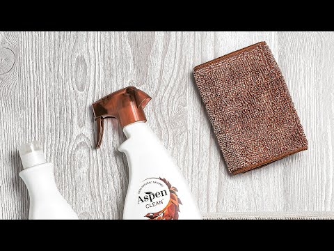 Natural Floor Cleaner and Concentrate used with Microfiber mop for wood floors, laminate and all other types of floors | AspenClean