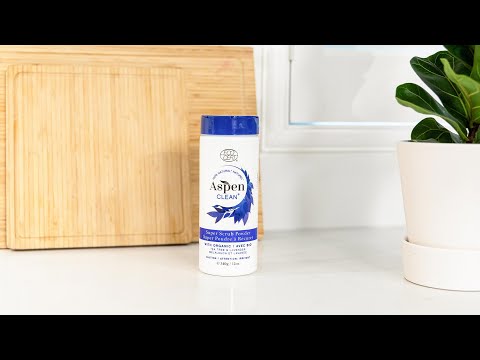 Scouring Powder used to clean kitchen and bathroom AspenClean SuoerScrub