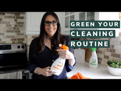 Green Your Cleaning Routine with AspenClean House Cleaning Kit with Scouring Powder